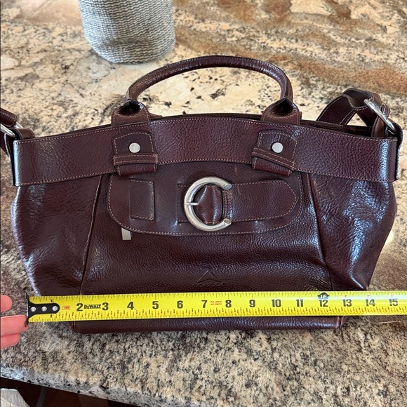 Condor Brown Italian Leather Handbag - Picture 5 of 7